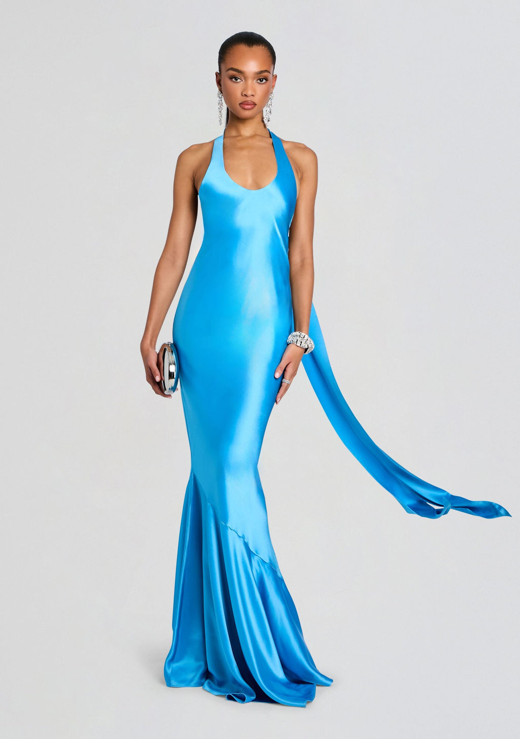 Alison Dress by retrofête in Aqua, product image 1