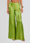 Antoinette Pant by retrofête in Kiwi Trop Jacquard, product image 1