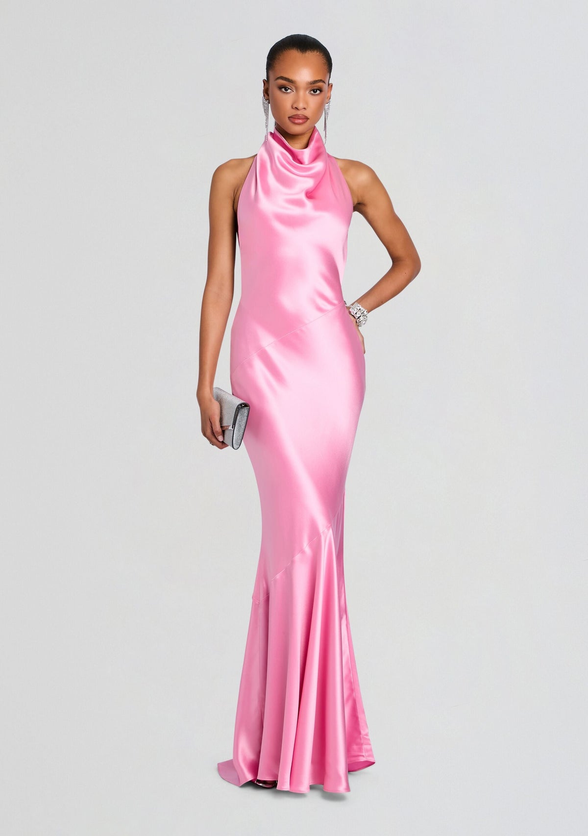 Luneth Dress by retrofête in Flamingo, product image 1