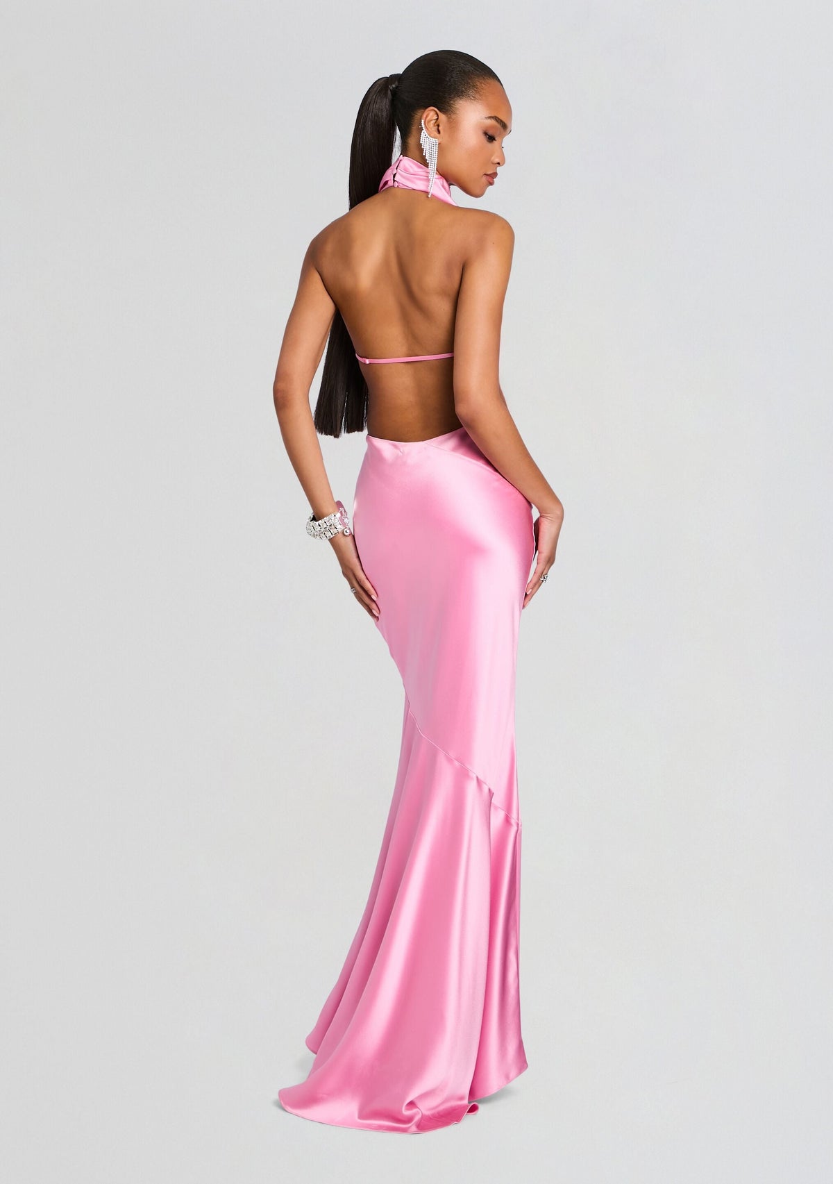 Luneth Dress by retrofête in Flamingo, product image 4