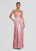 Rhosyn Dress by retrofête in Metallic Rosa, product image 1