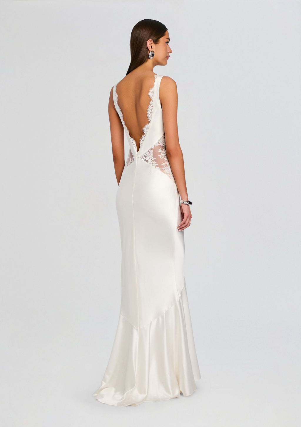 Analuisa Lace Dress by retrofête in Ivory, product image 5