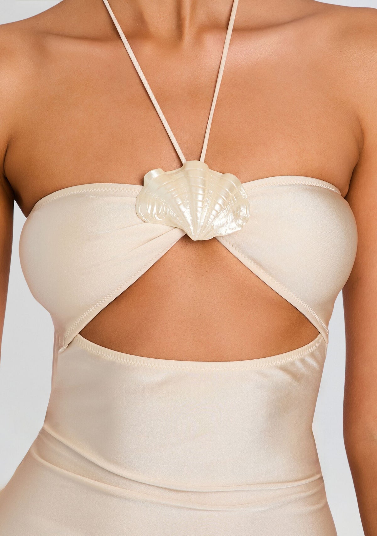 Emeline Maxi Dress by Shani Shemer in Macadamia, product image 2