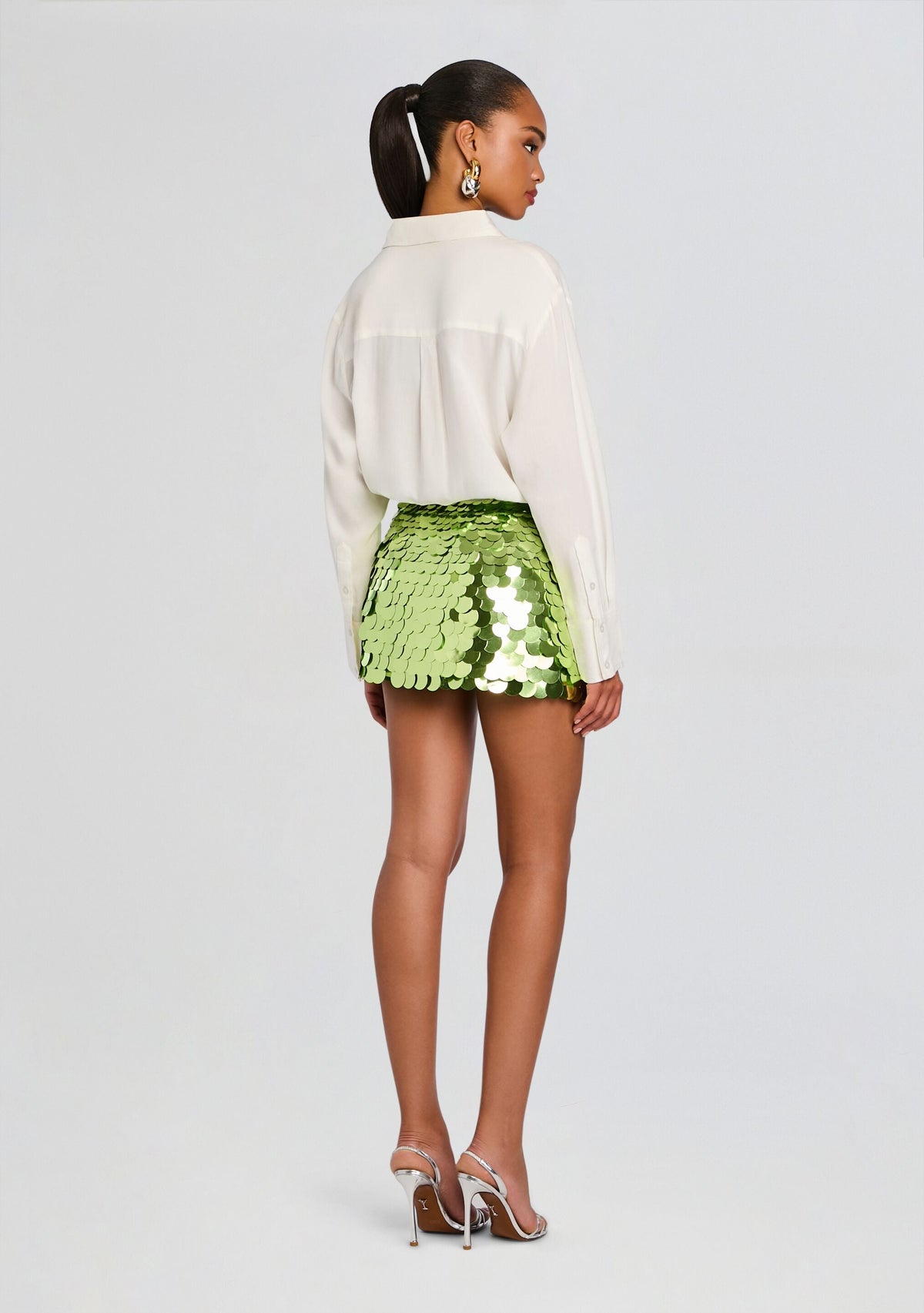 Gabbie Shirt by retrofête in White, product image 5