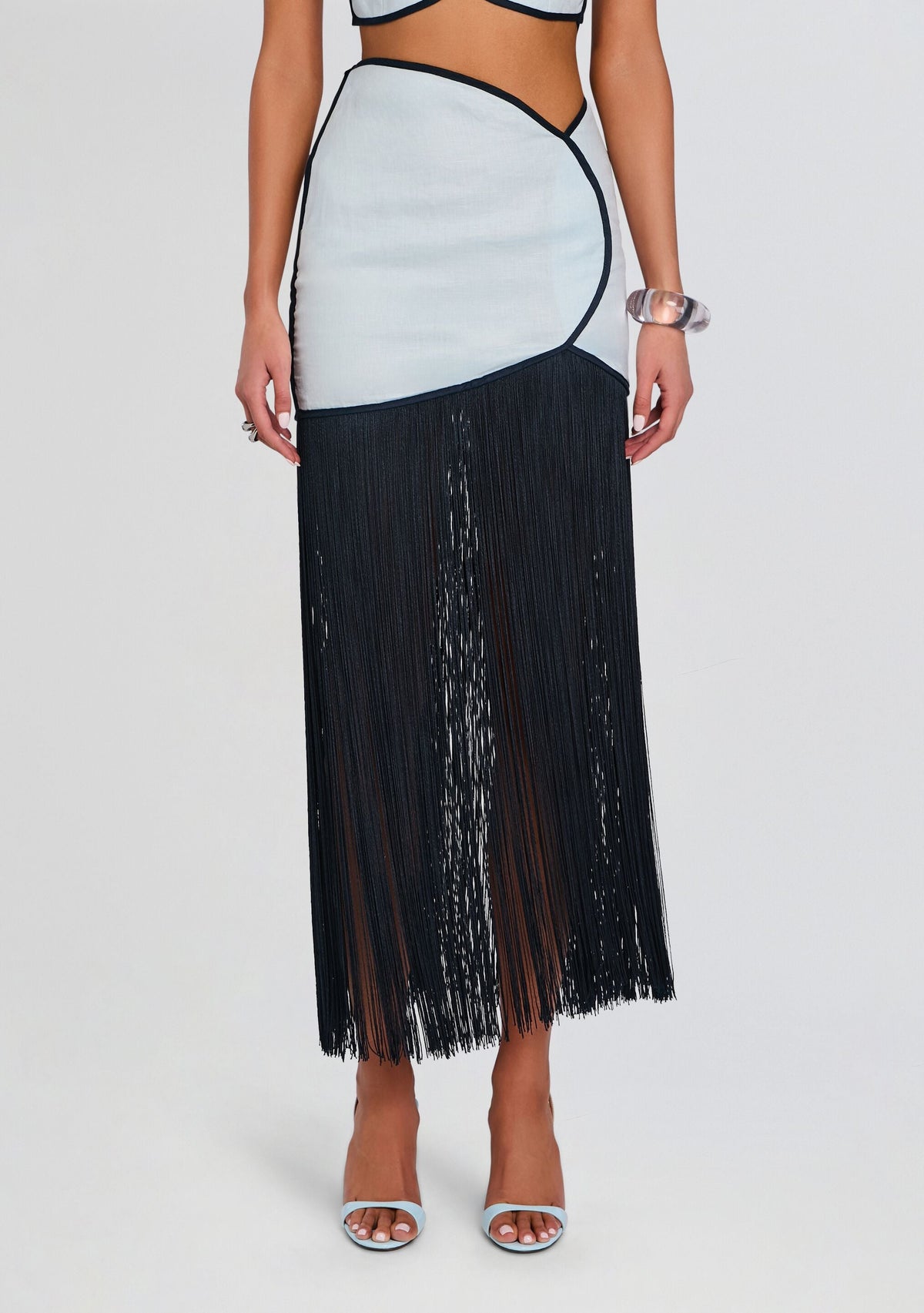Joelle Skirt by Azulu in Ice Blue, product image 1