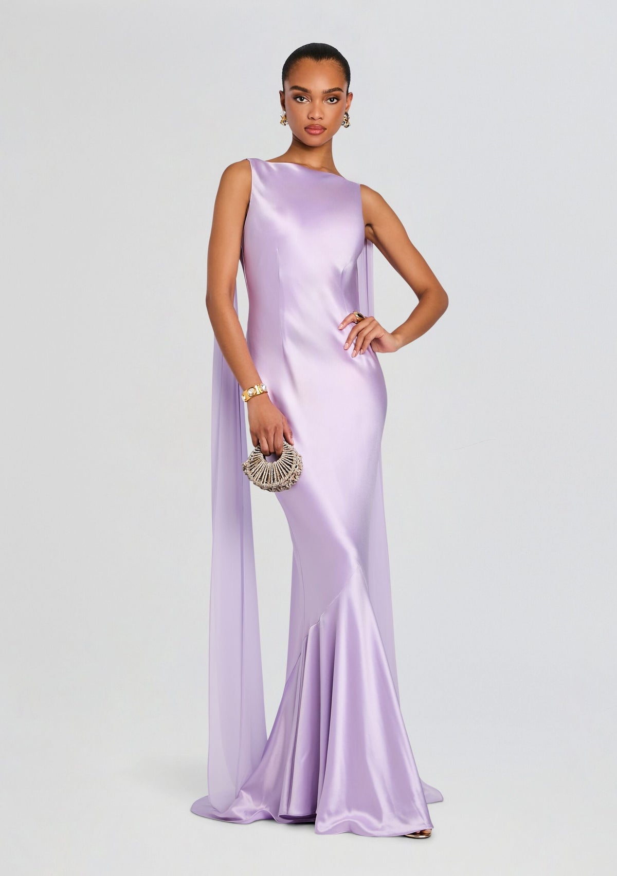 Julia Dress by retrofête in Lavande, product image 2