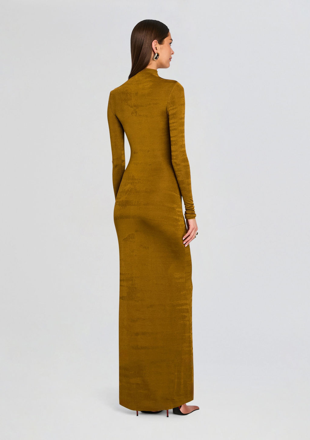 Kim Maxi Dress by SEROYA in Ochre, product image 4