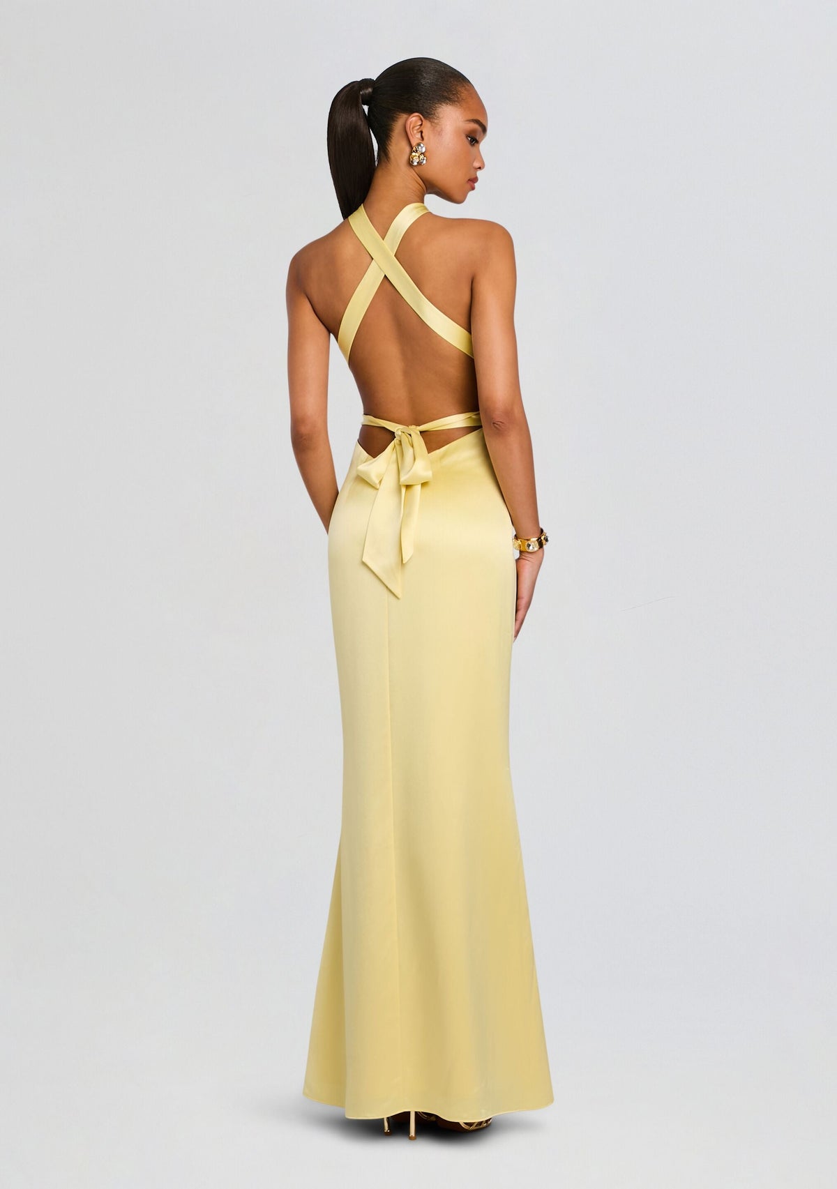 Magnolia Dress by retrofête in Yuzu, product image 4