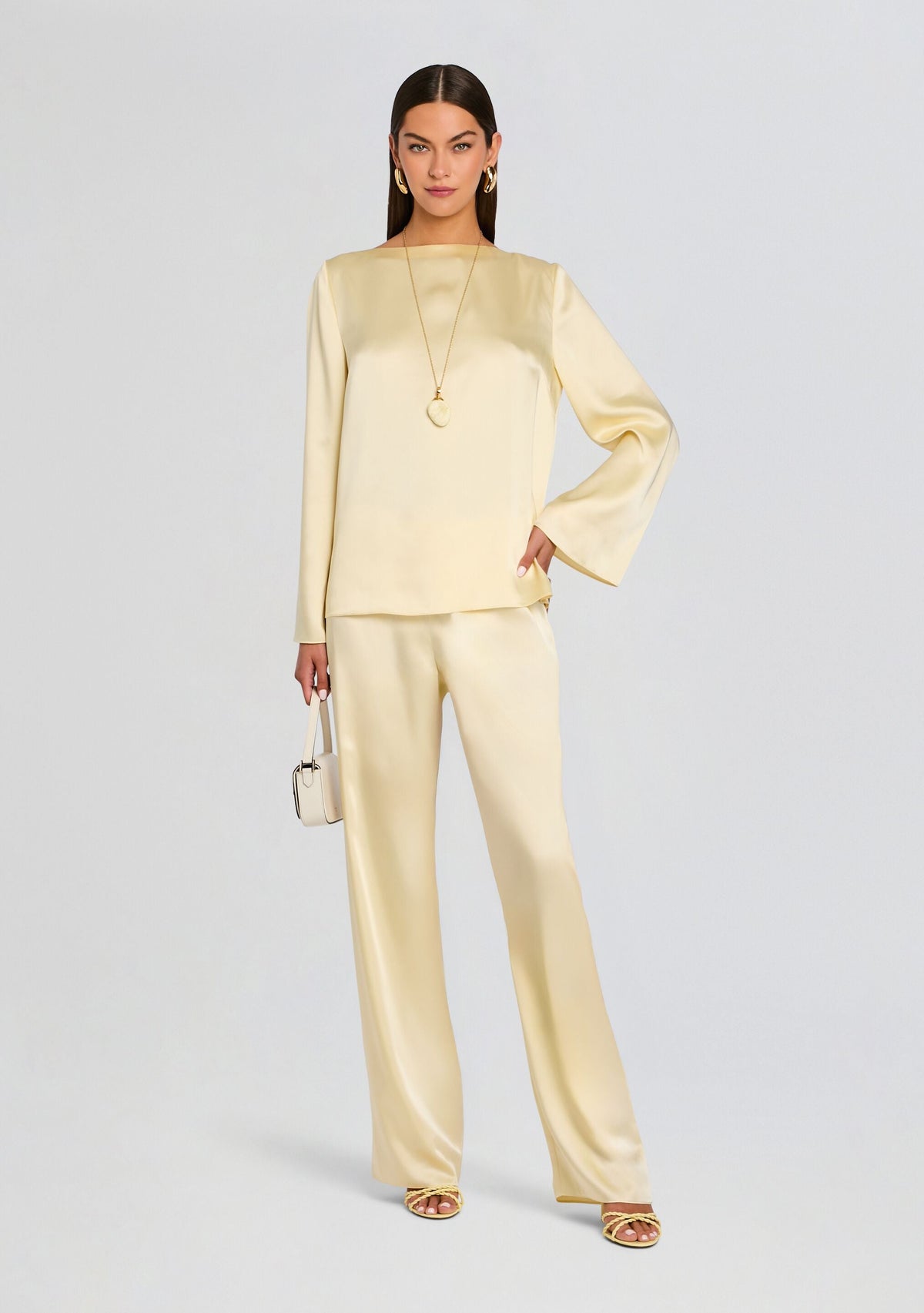 Blaine Blouse by SEROYA in Butter, product image 2