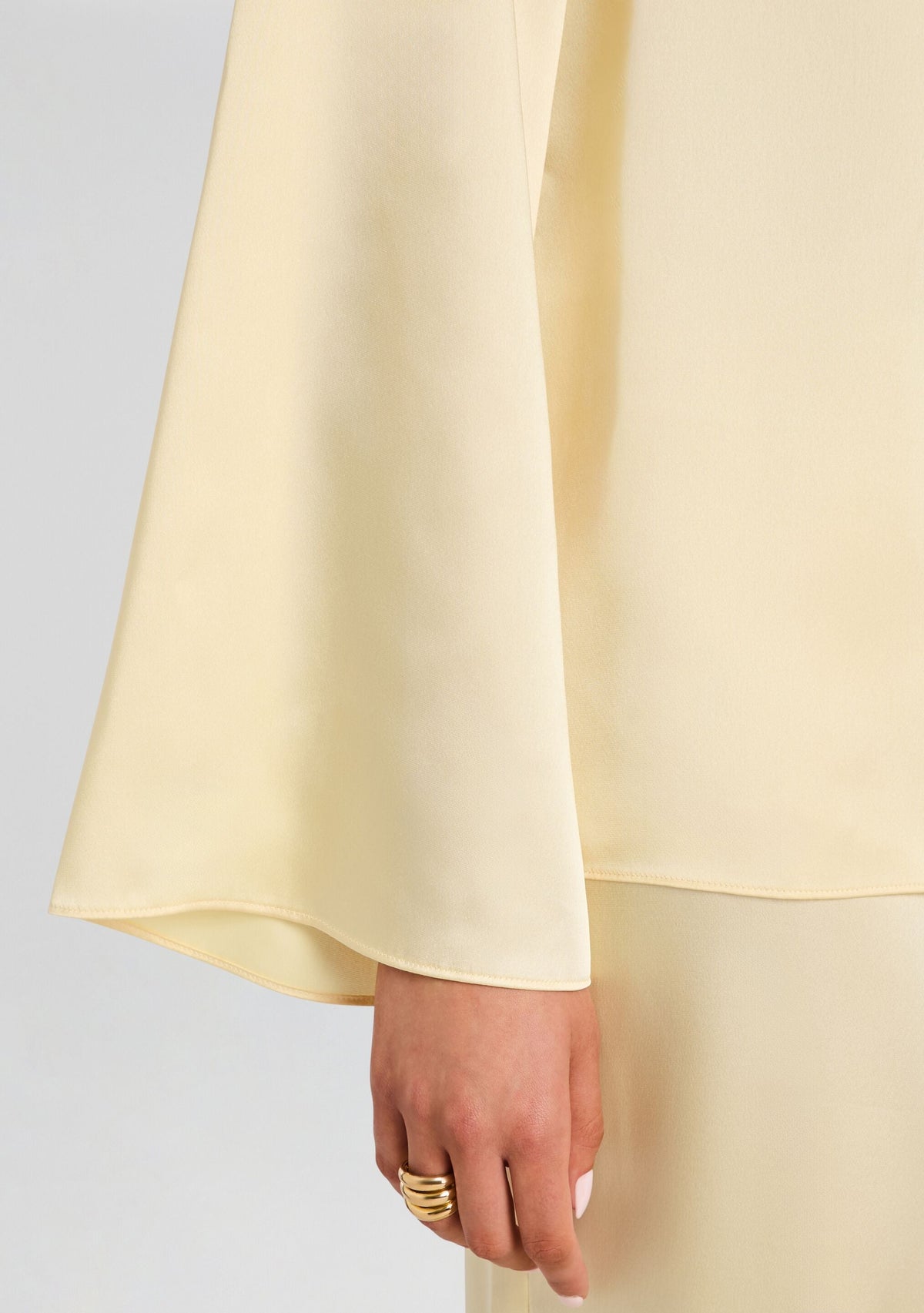 Blaine Blouse by SEROYA in Butter, product image 3