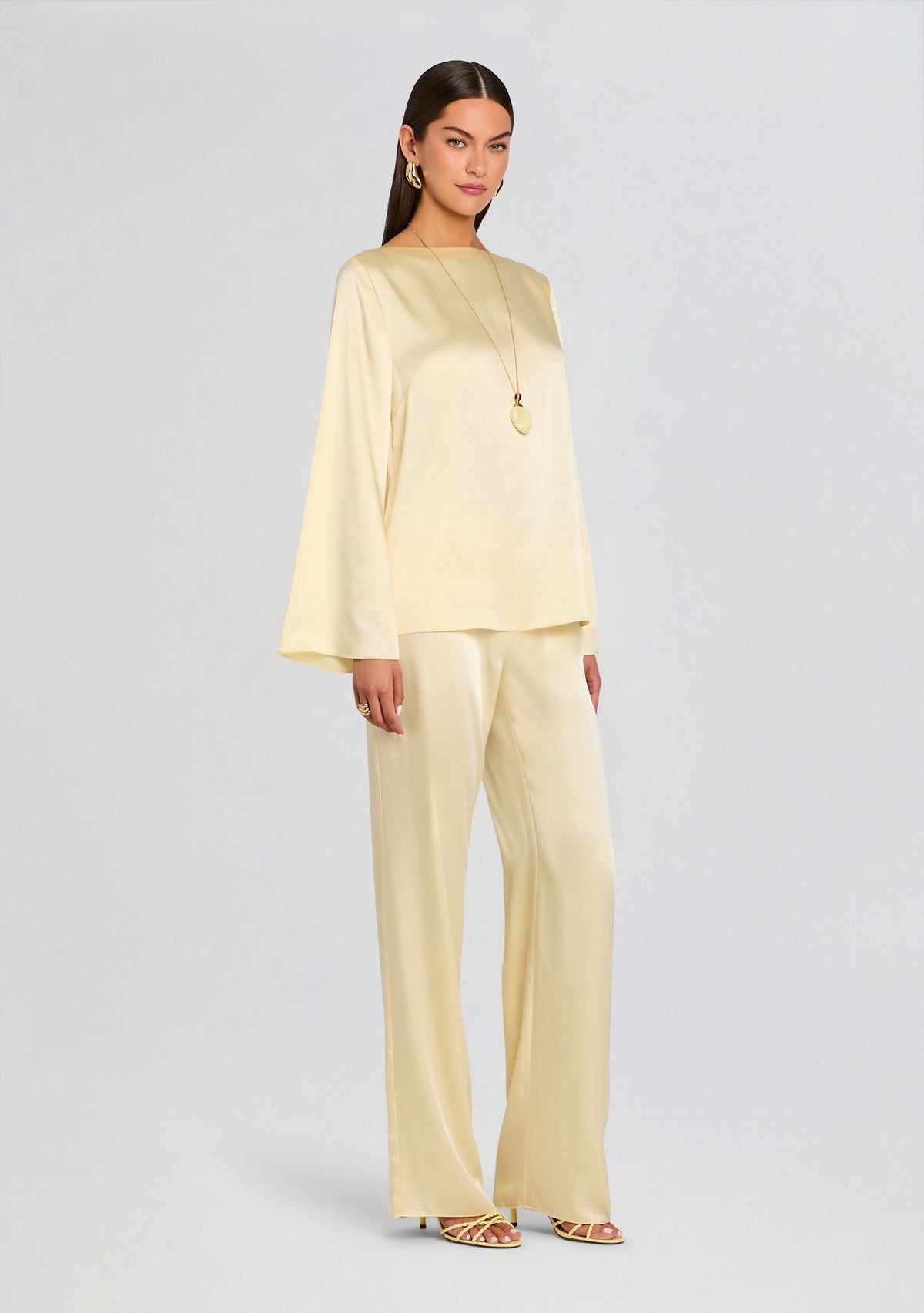Blaine Blouse by SEROYA in Butter, product image 4