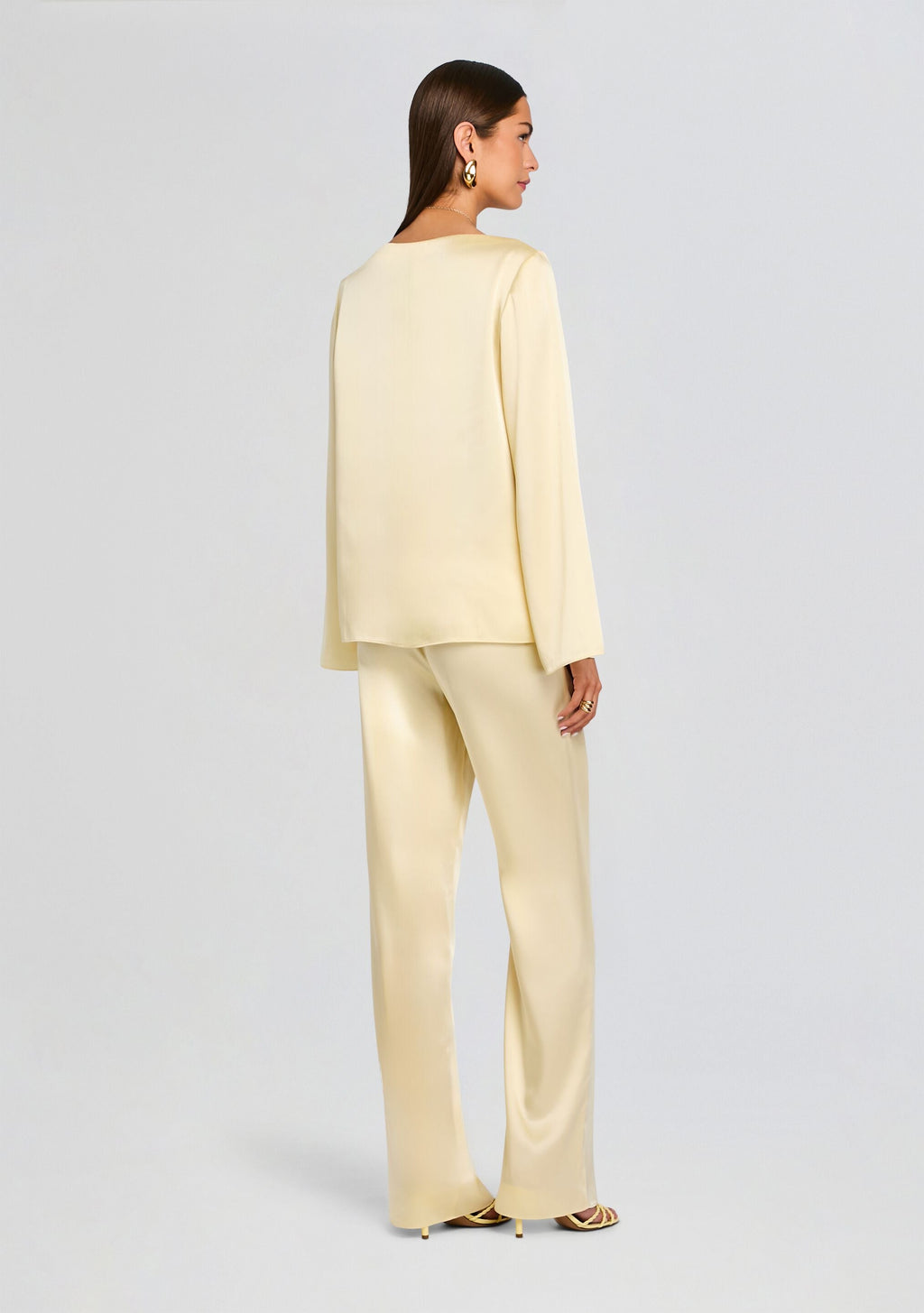 Blaine Blouse by SEROYA in Butter, product image 5