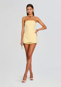 Marsha Romper by SEROYA in Butter, product image 1