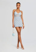 Milene Crochet Dress by retrofête in Metallic Glace, product image 1
