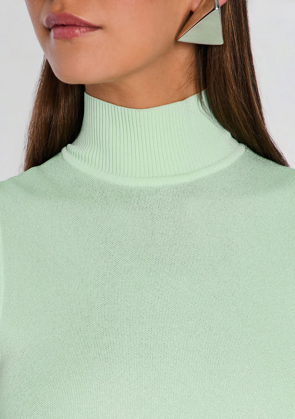 Amine Knit Maxi Dress by SEROYA in Spearmint, product image 2