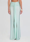Marcella Maxi Skirt by Shani Shemer in Aqua Blue, product image 1