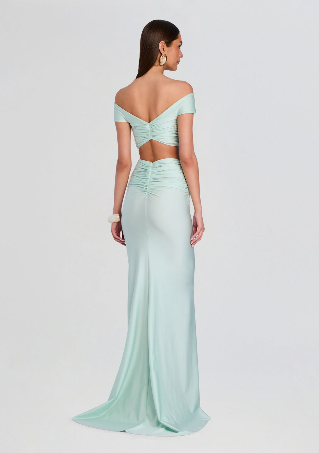 Claudia Top by Shani Shemer in Aqua Blue, product image 5