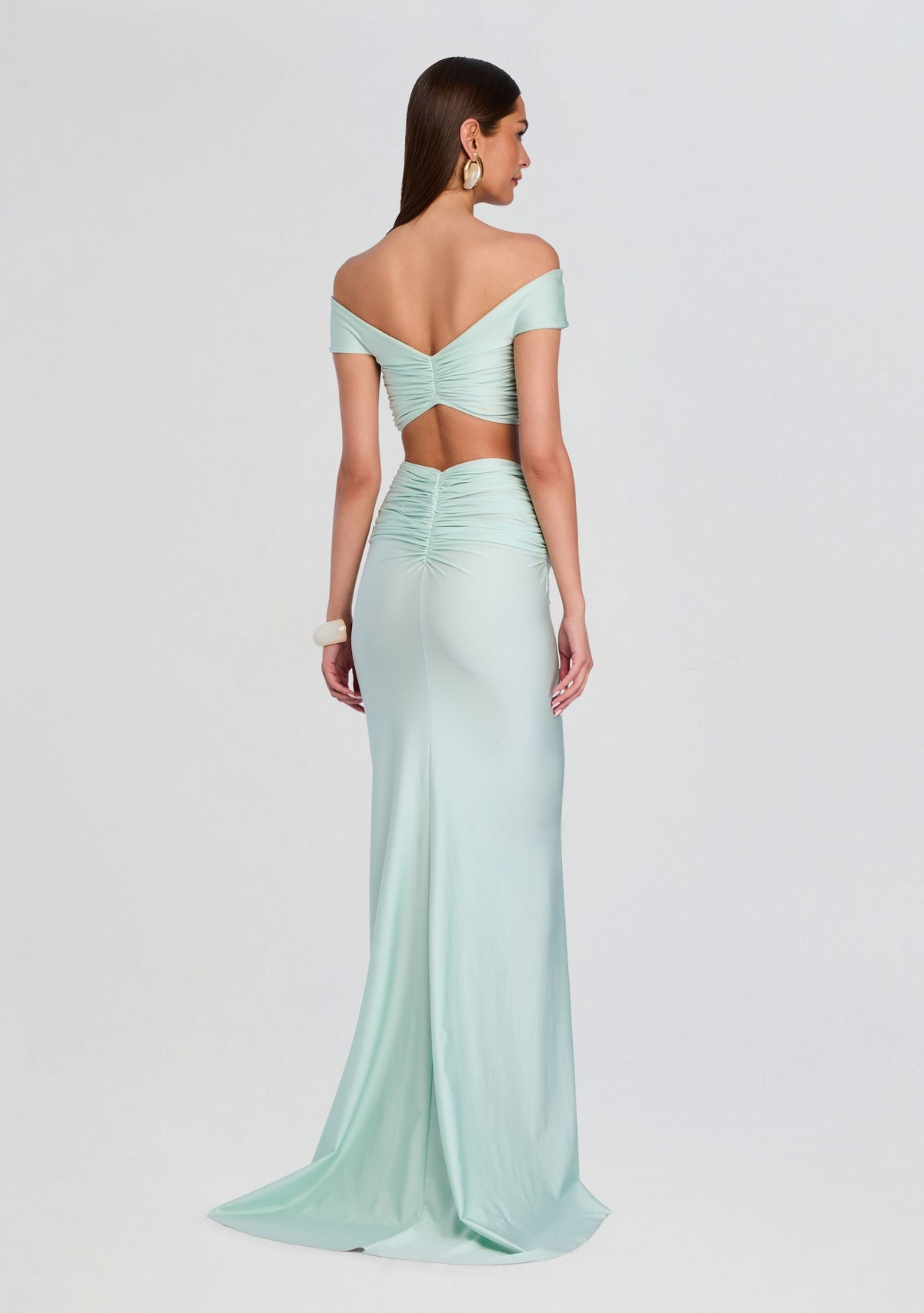 Claudia Top by Shani Shemer in Aqua Blue, product image 5