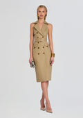 Milano Dress by Sans Faff in Camel, product image 1