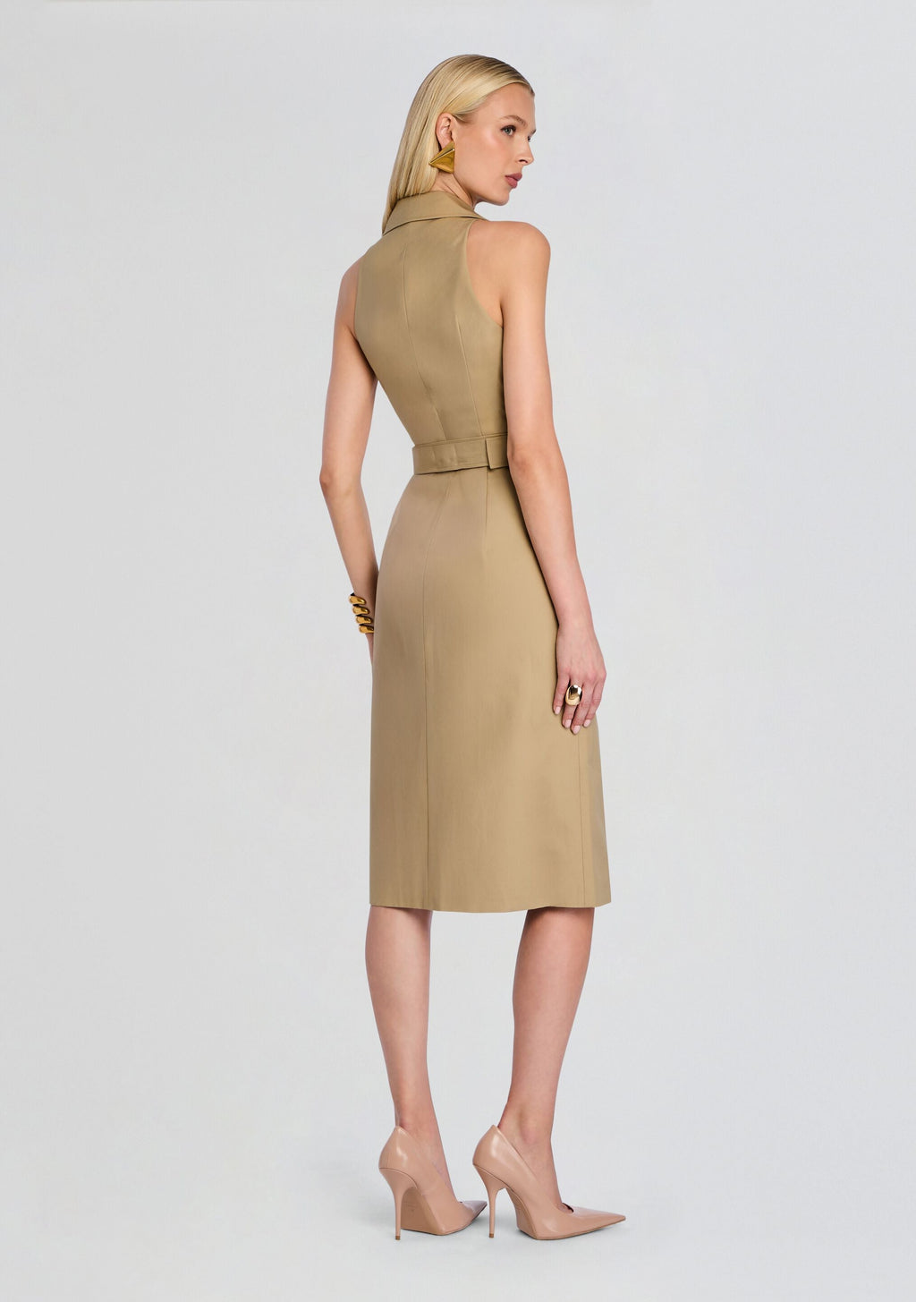 Milano Dress by Sans Faff in Camel, product image 4