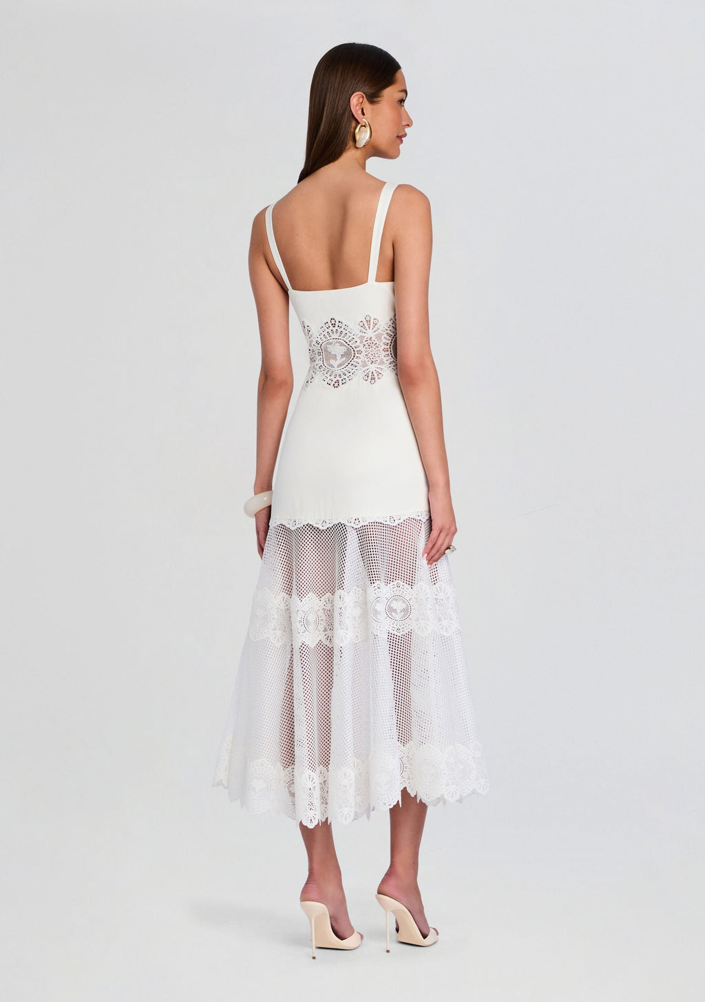 Olenna Dress by retrofête in Ivory, product image 4