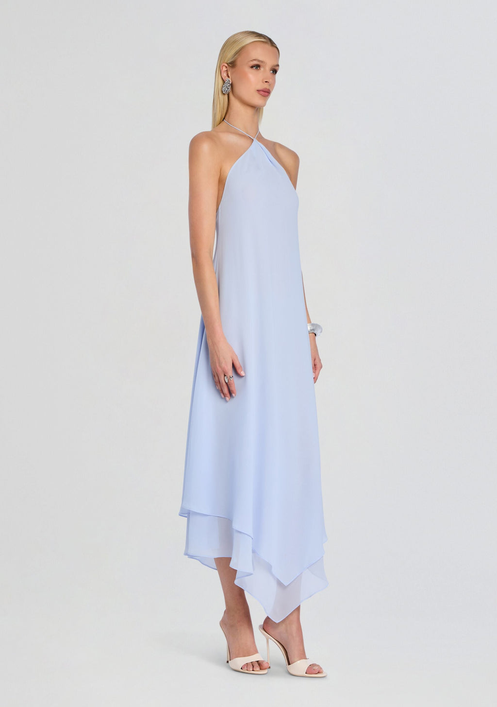 Sally Maxi Dress by SEROYA in Ice Blue, product image 3
