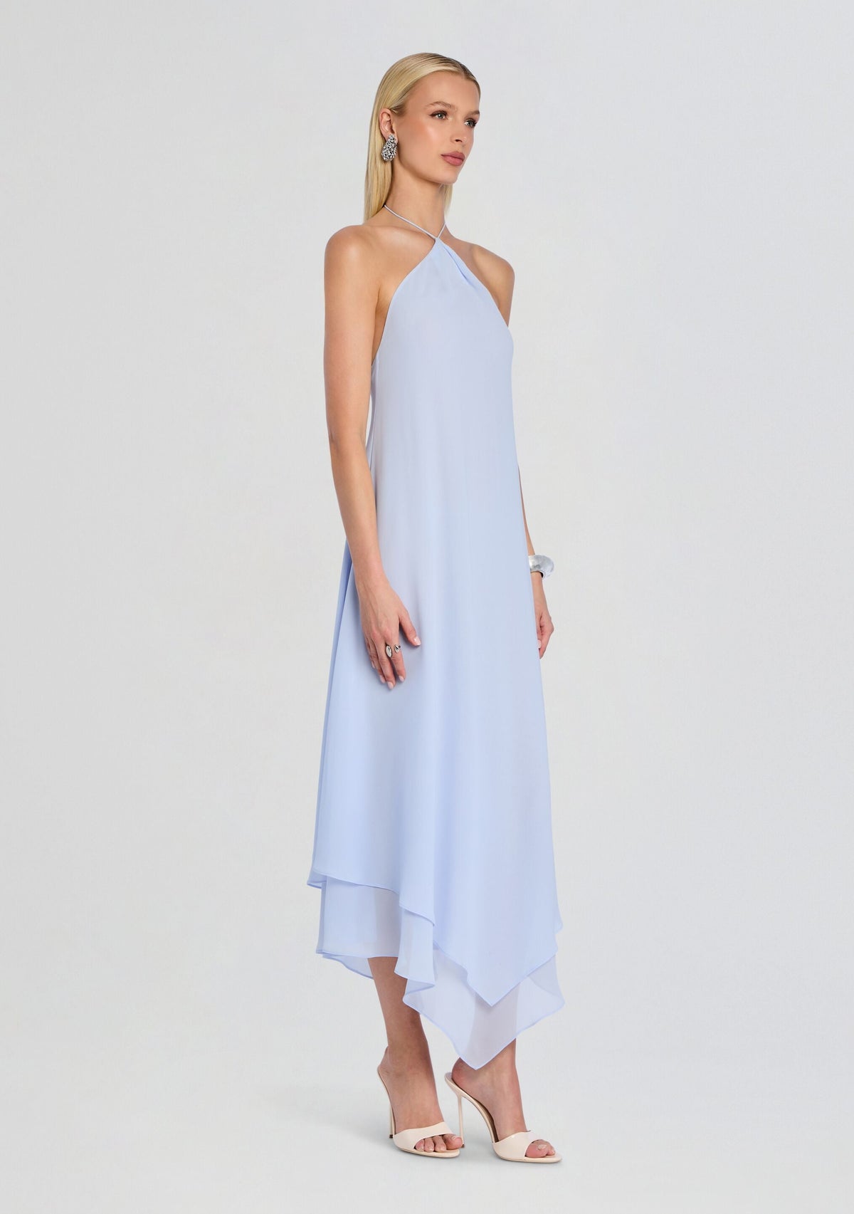 Sally Maxi Dress by SEROYA in Ice Blue, product image 3