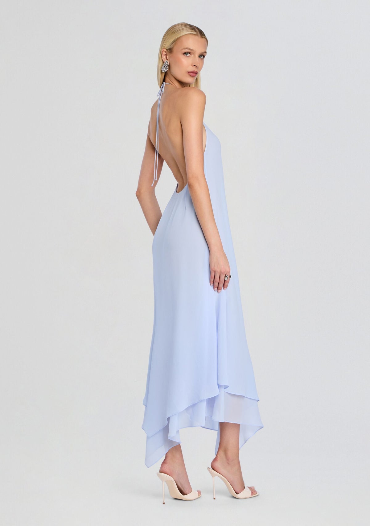 Sally Maxi Dress by SEROYA in Ice Blue, product image 4