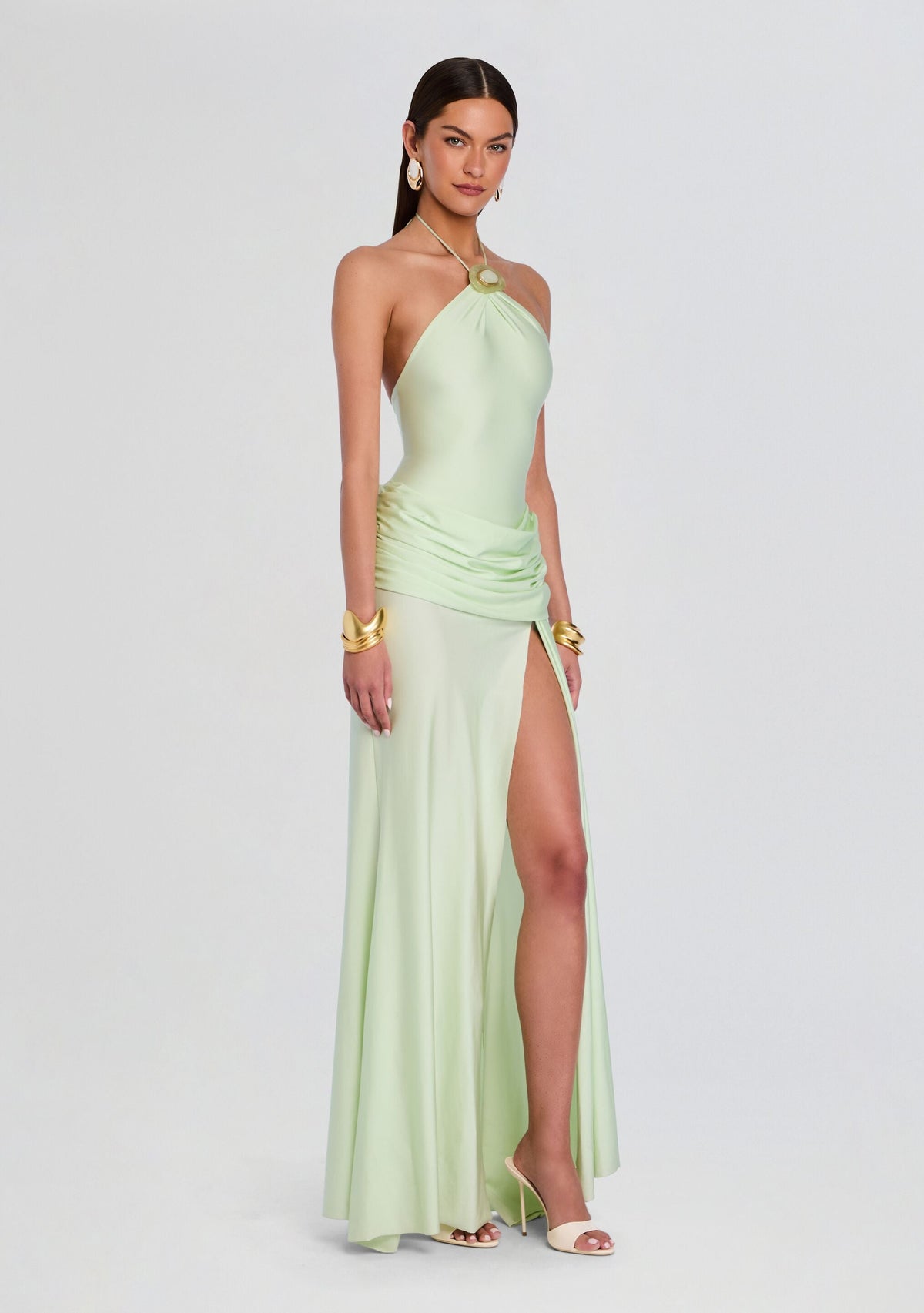 Valentine Maxi Dress by Shani Shemer in Mint, product image 3