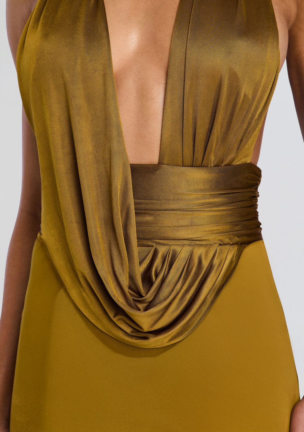Payton Dress by retrofête in Ochre, product image 2