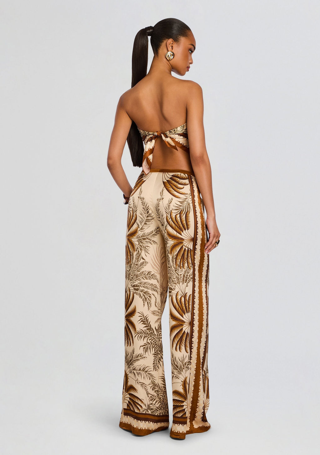 Sunny Pant by retrofête in Ochre Palma, product image 5