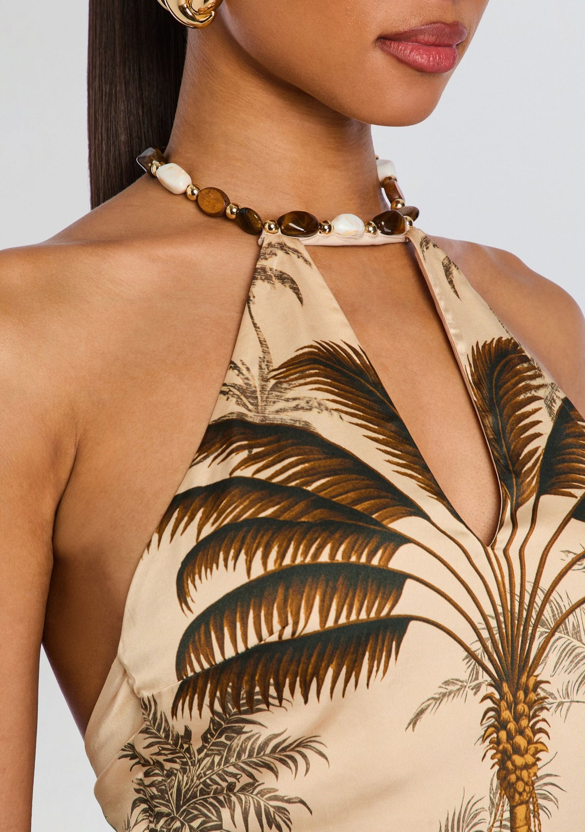 Zaphira Top by retrofête in Ochre Palma, product image 3