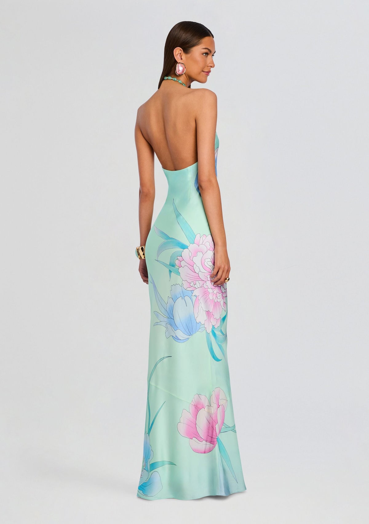 Anat Dress by retrofête in Beija Flor Pistachio, product image 4