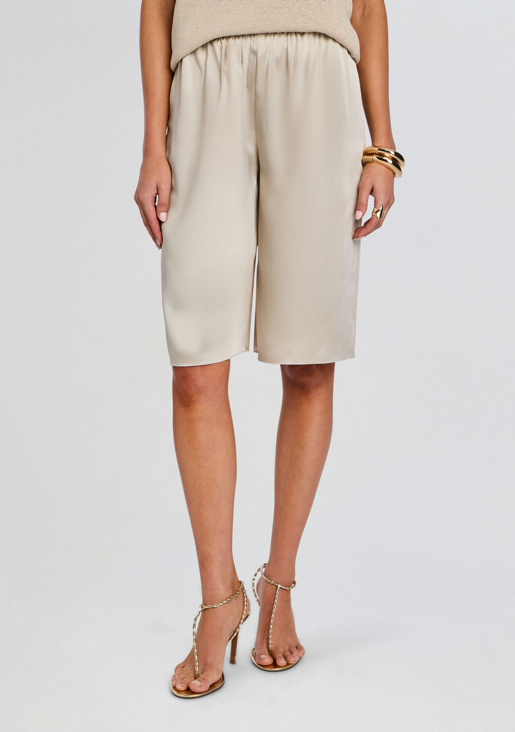 Brice Bermuda Short by SEROYA in Almond, product image 1