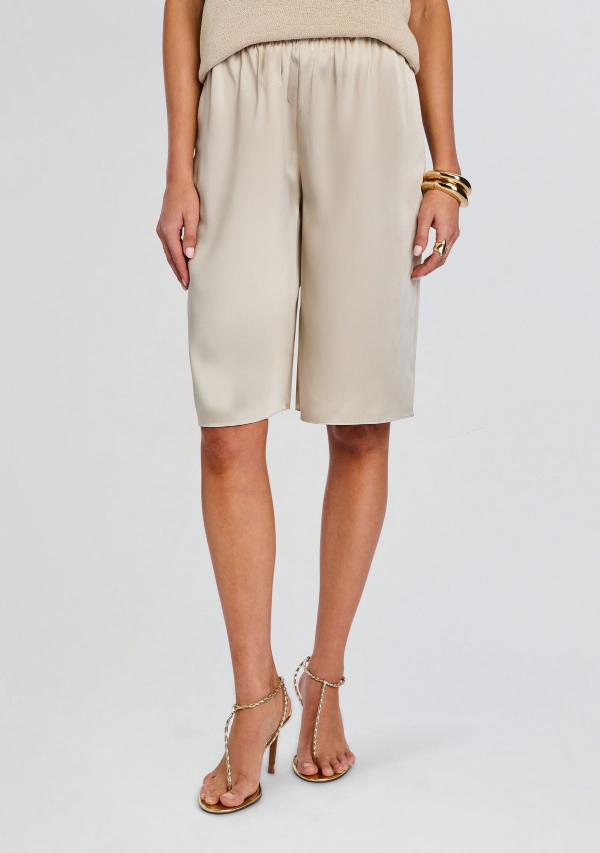 Brice Bermuda Short by SEROYA in Almond, product image 1