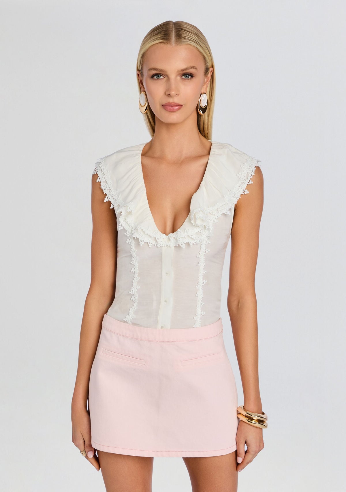 Myrth Top by retrofête in White, product image 1