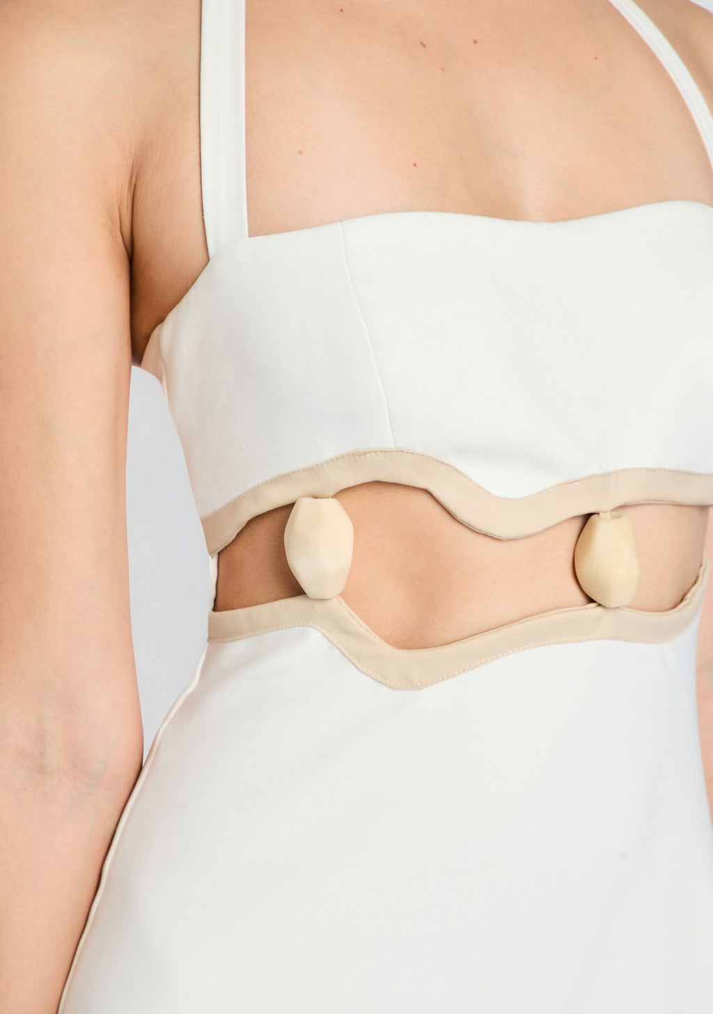 Kleio Dress by Azulu in Ivory, product image 2