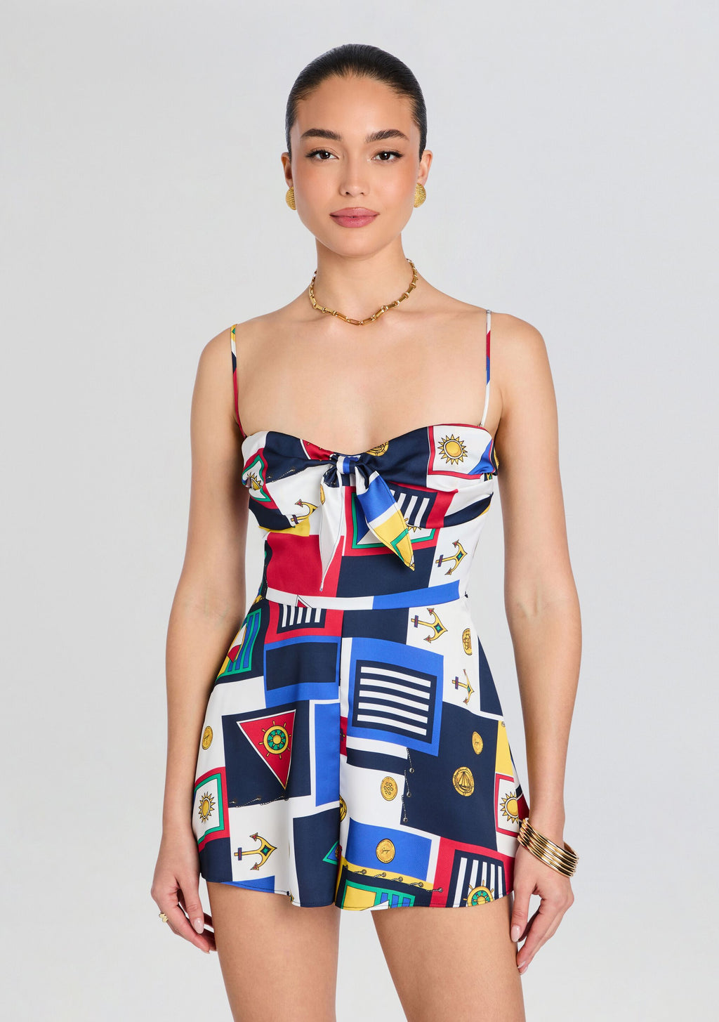 Laurell Romper by SEROYA in Regatta, product image 5