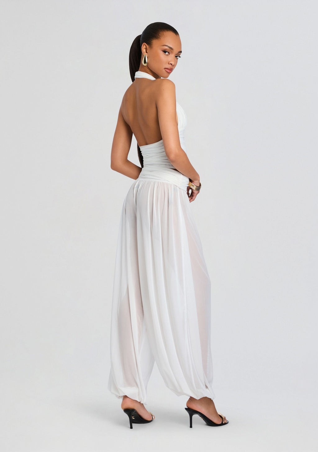 Marbaux Pant by SEROYA in Eggshell, product image 5