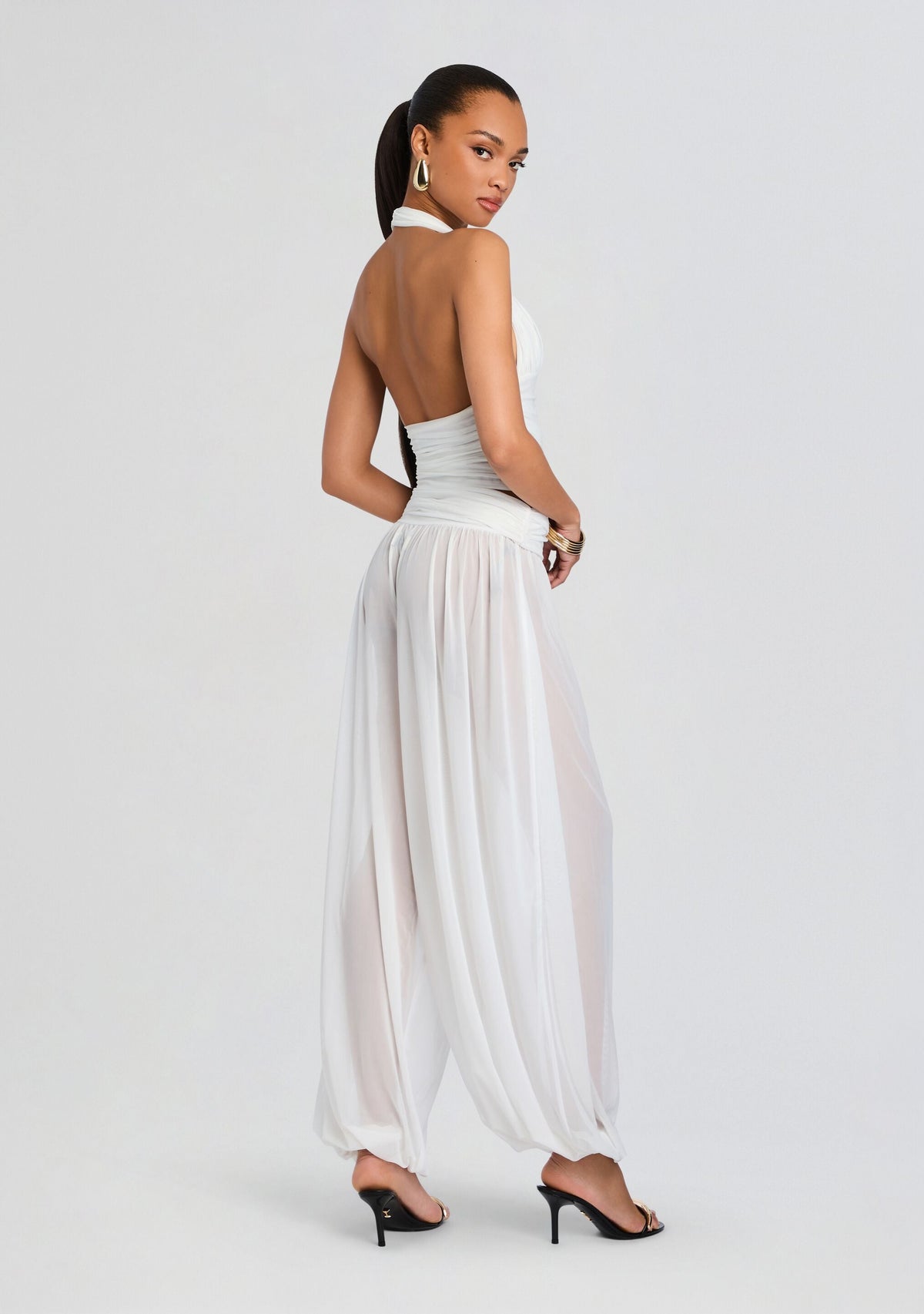 Marbaux Pant by SEROYA in Eggshell, product image 5