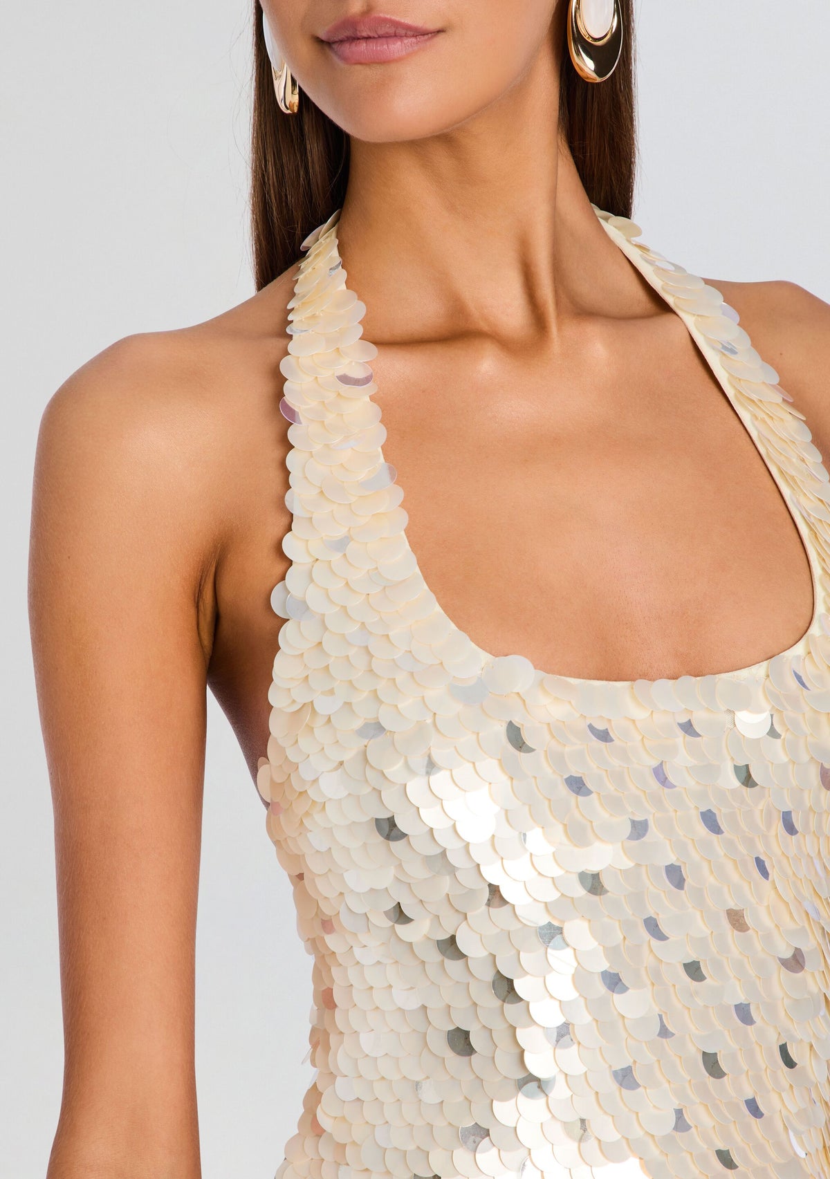 Avriel Embellished Top by retrofête in Cream, product image 2
