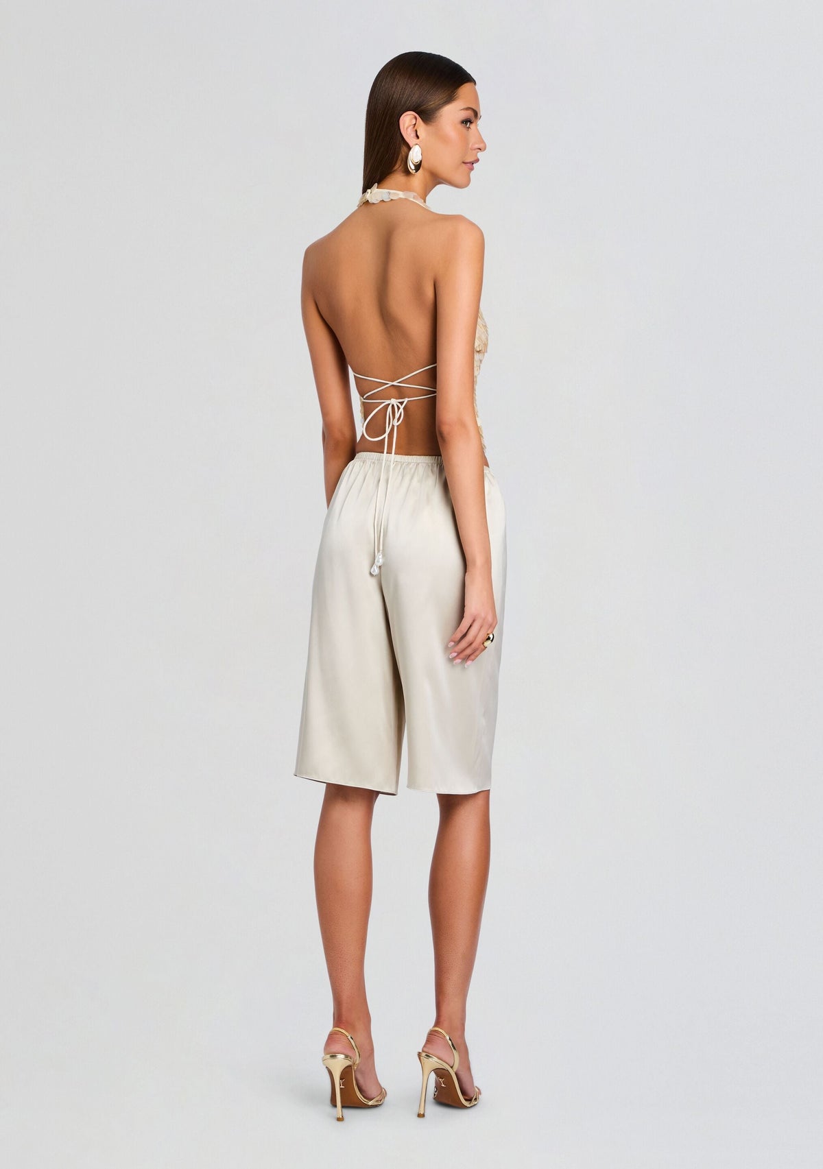 Avriel Embellished Top by retrofête in Cream, product image 4