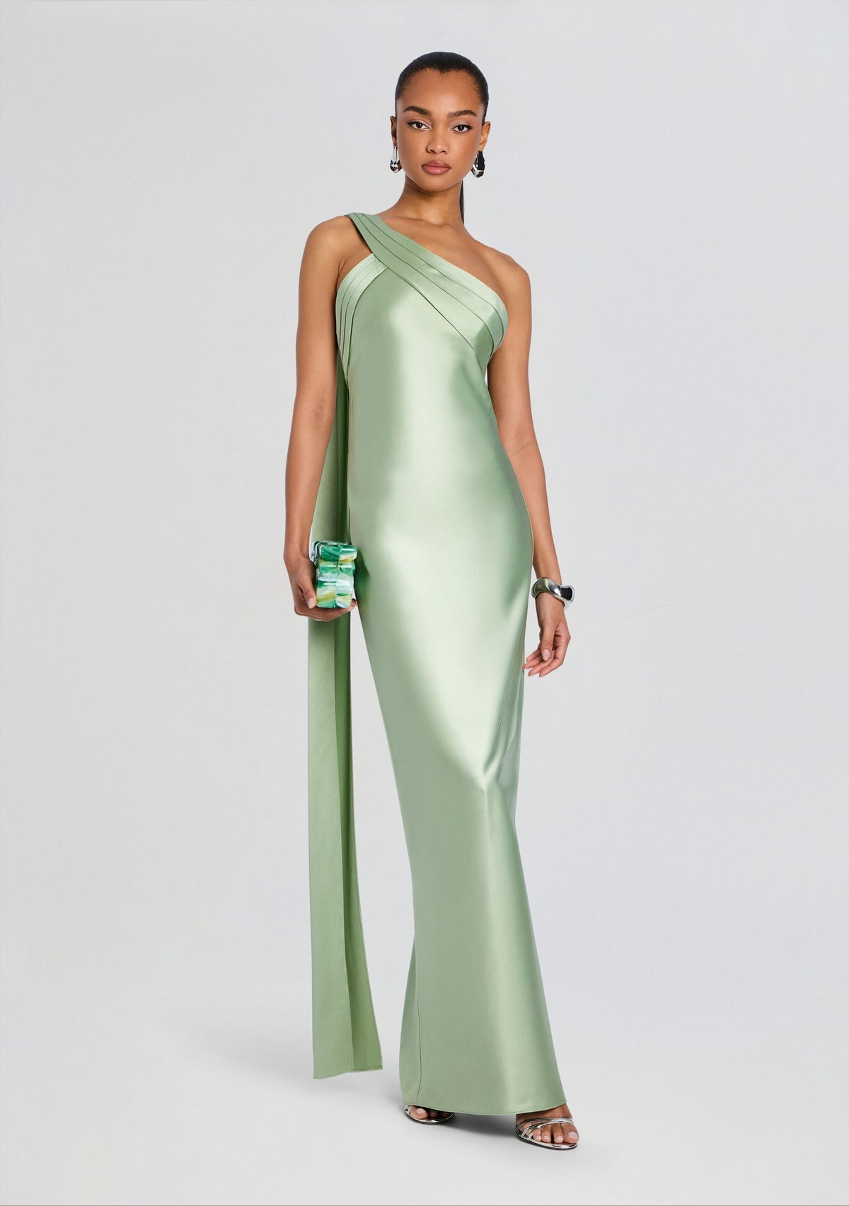 Sirocco Dress by retrofête in Matcha, product image 1