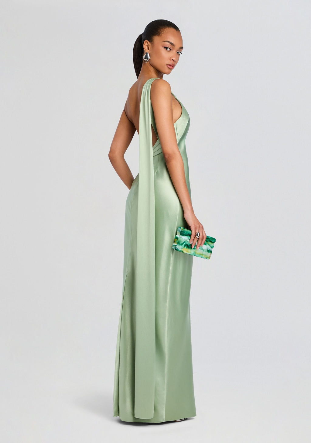 Sirocco Dress by retrofête in Matcha, product image 4