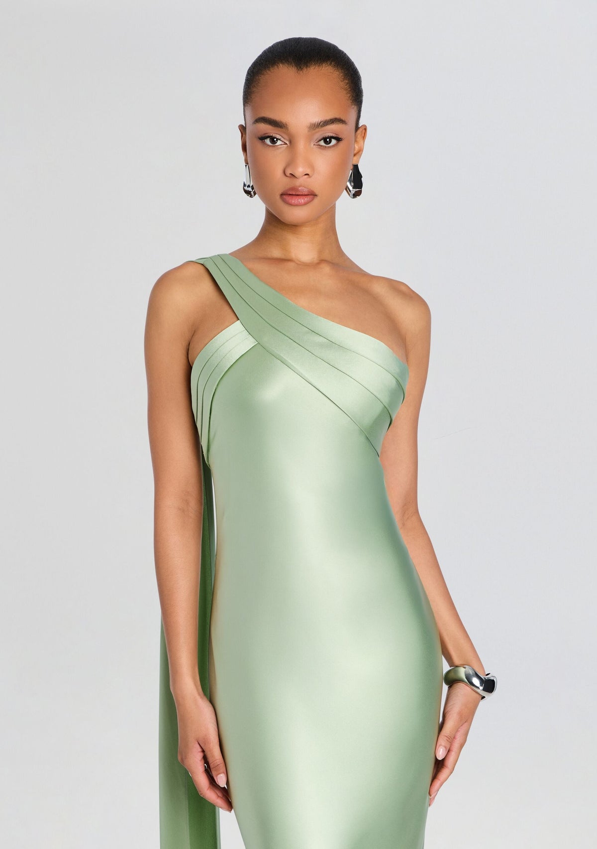 Sirocco Dress by retrofête in Matcha, product image 5