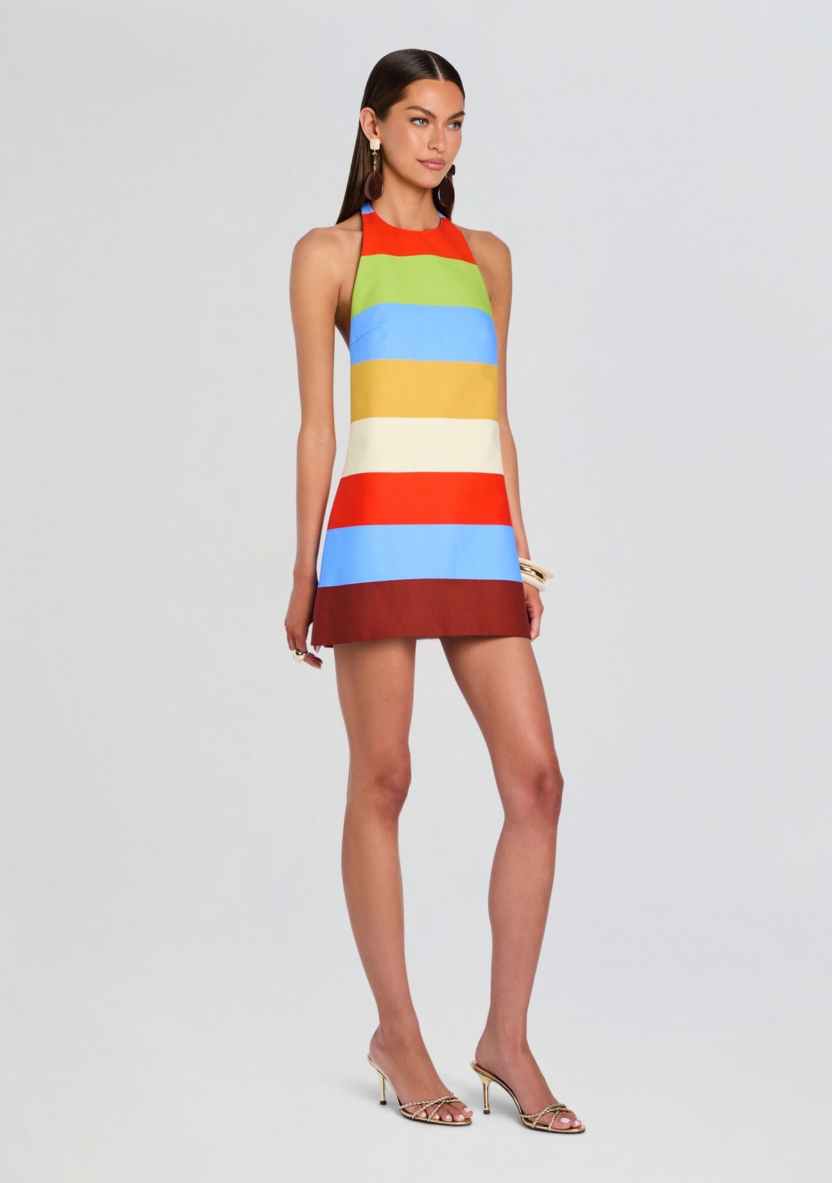 Lanny Dress by retrofête in Multi Stripe, product image 3