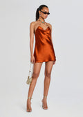 Marve Dress by retrofête in Rust, product image 1