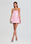 Tate Sequin Dress by retrofête in Rosa, product image 1
