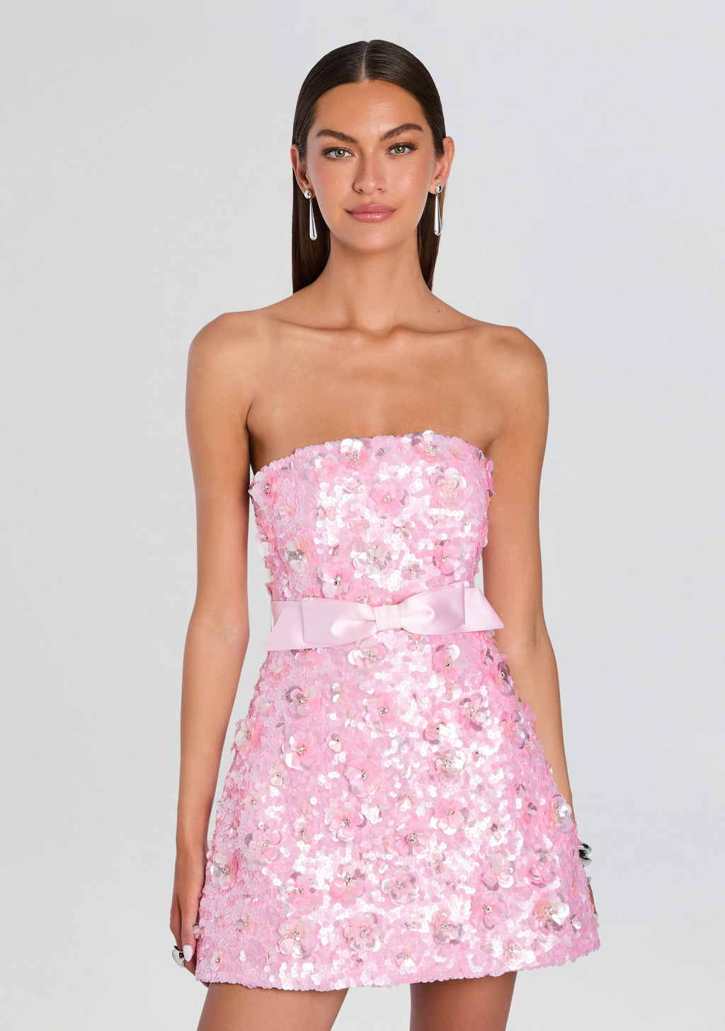 Tate Sequin Dress by retrofête in Rosa, product image 5