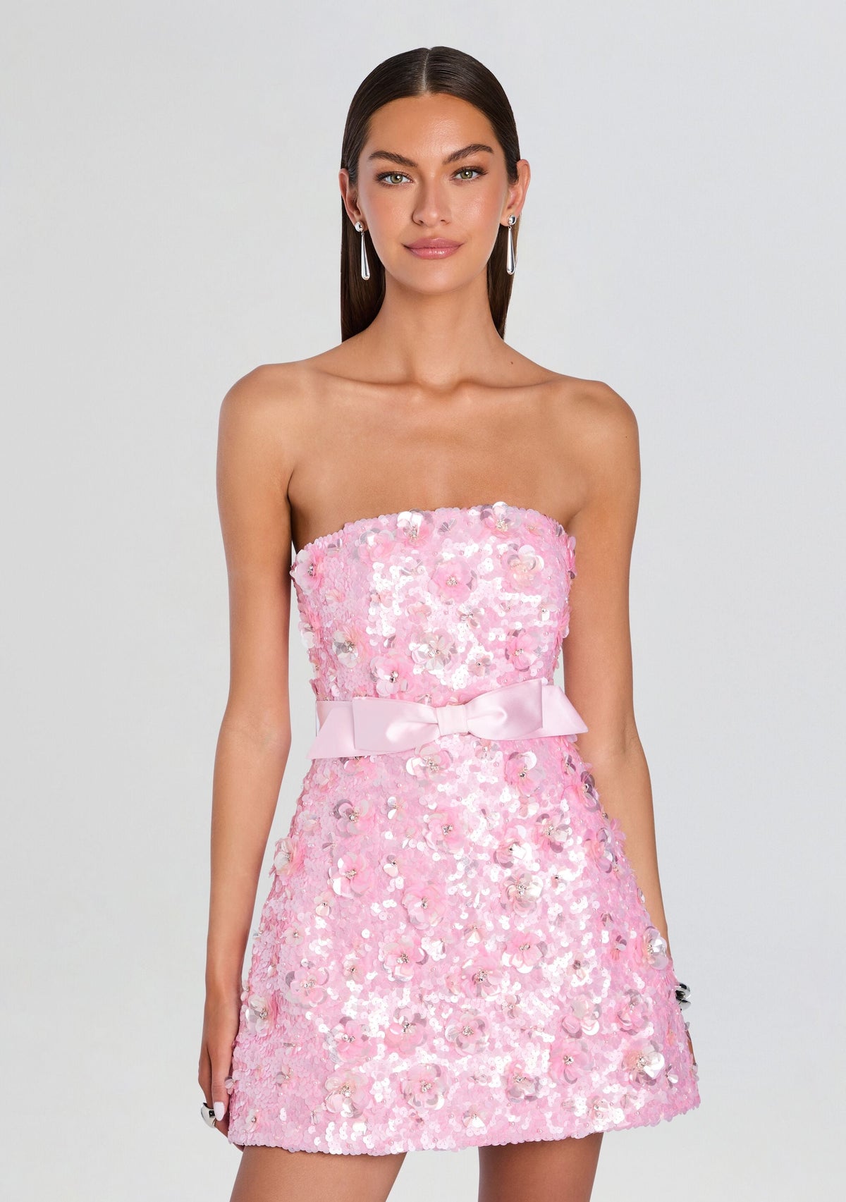 Tate Sequin Dress by retrofête in Rosa, product image 5